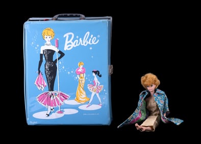 Vintage Barbie Doll Clothes and Case