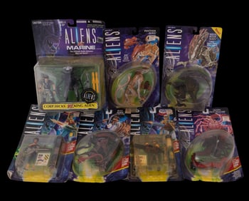 Kenner Alien Action Figures NOS (90s) (7 Pc.)