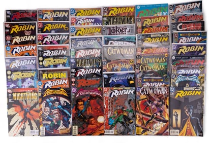 50 Robin, Nightwing, Catwoman Comics