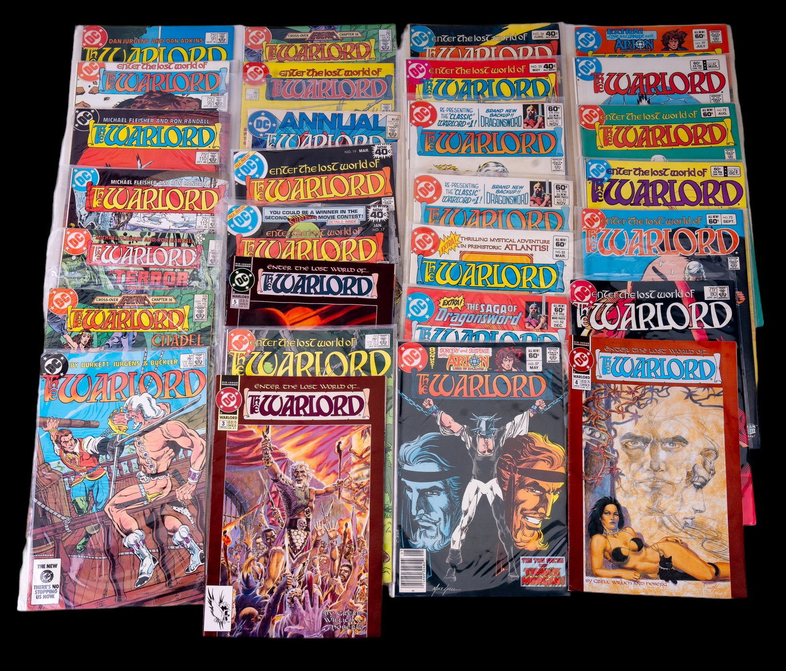 29 Vintage D.C Warlord Comics (1979 - earl. 90s) (1 of 8)