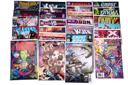 25 Vint. & other Marvel Comics
