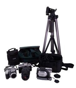 Minolta, Kodak, Hitachi Cameras, Accessories