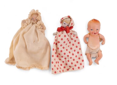 Small Antique Dolls (3)