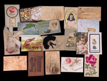 Antique Embossed and Unique Postcards (20)
