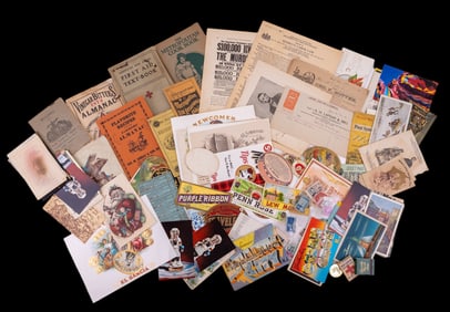 Antique/Vintage Postcards, Tobacciana & Ephemera
