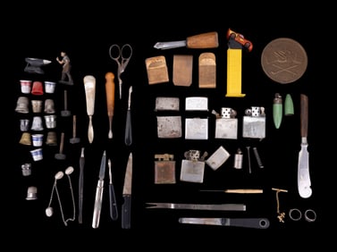 Sterling Thimbles, Cub Scout Ring + More