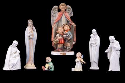 Goebel Hummels + One Goebel Figure (7 Pc.)