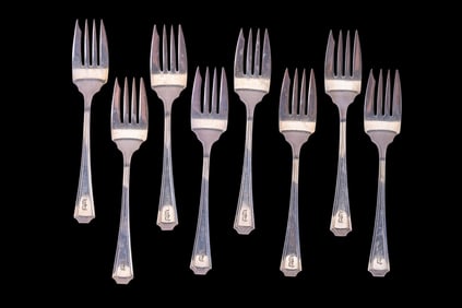 Sterling Silver Forks (8 Pc.)