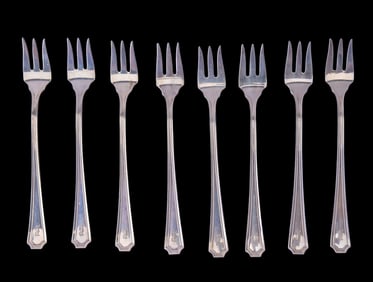 Sterling Silver Forks (8 Pc.)