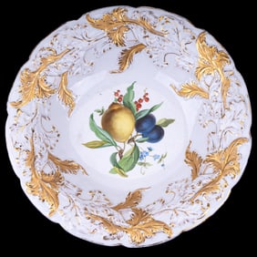Early Meissen Ceremonial Plate (1815-1924 Mark)
