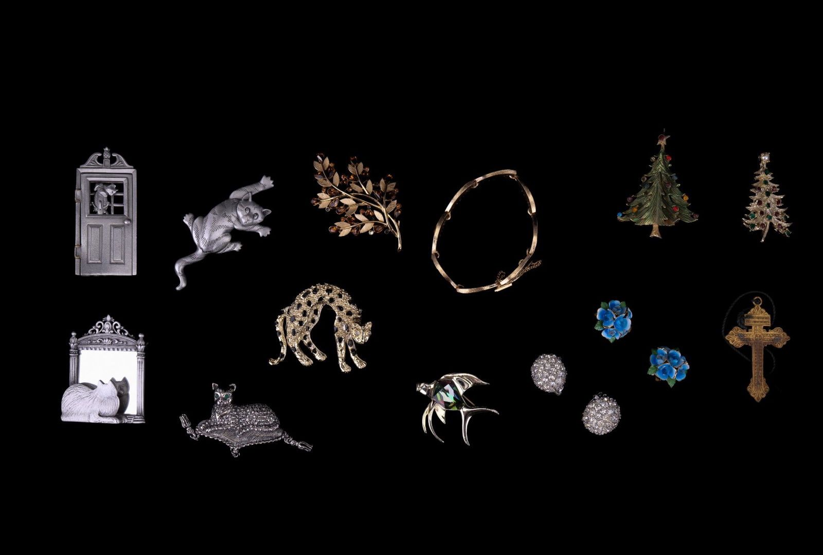 Trifari, Jomaz, & other Vintage Jewelry (1 of 10)