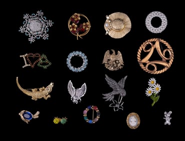 Joan Rivers & Estate Brooches