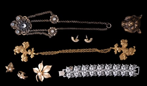 Dior, Trifari, & other Estate Jewelry