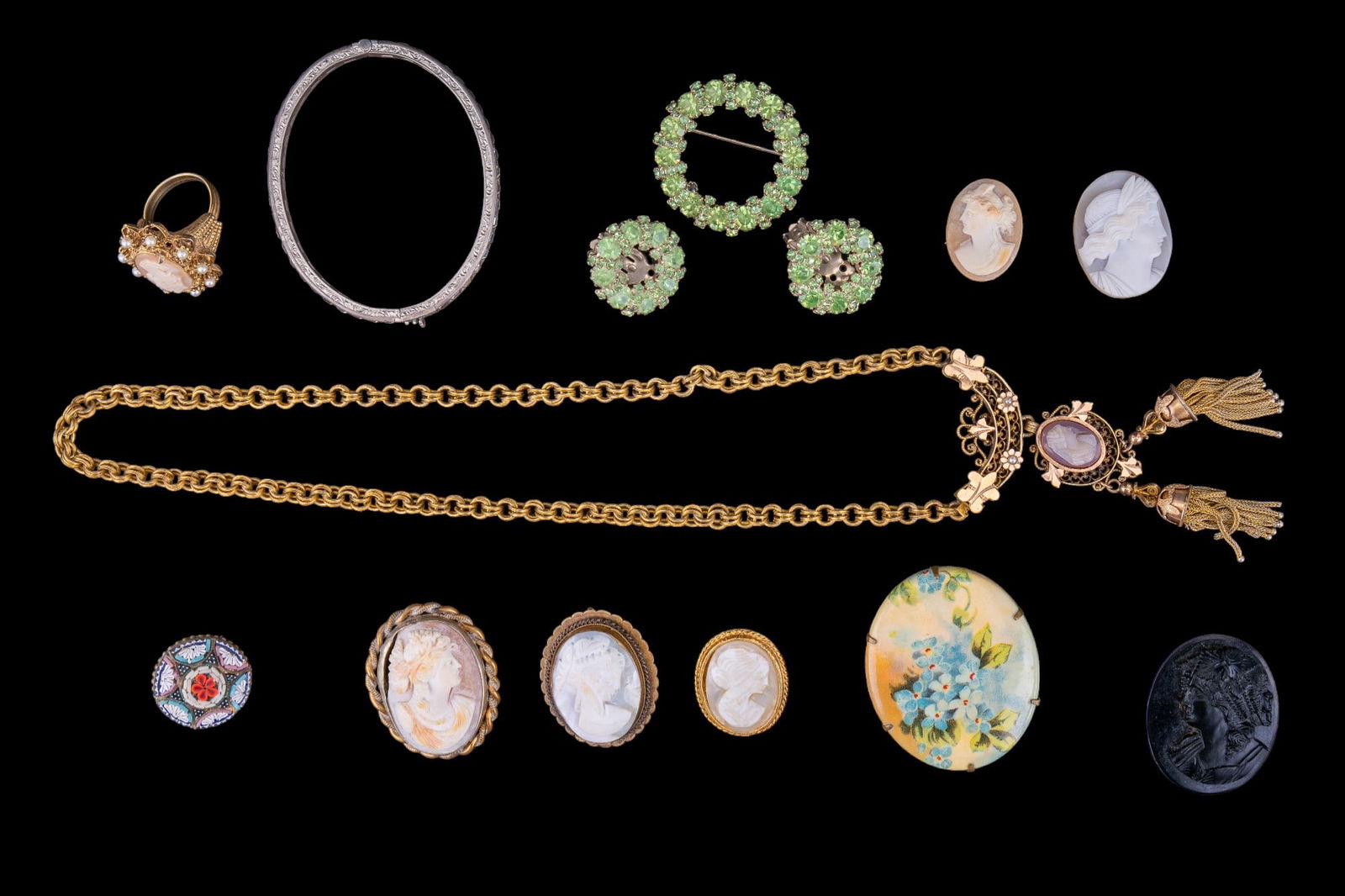 Victorian, Cameo, Art Deco Jewelry (1 of 13)