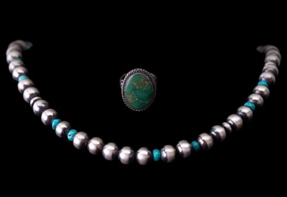 Sterling & Turquoise Vintage Jewelry