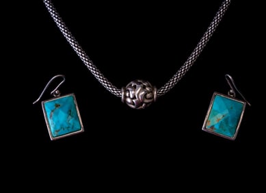 Designer Sterling & Turquoise Jewelry