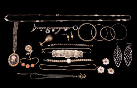 Floral, Gold Fill, MOP Jewelry, Watch & more