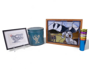 Vintage Retro + Stained Glass & more