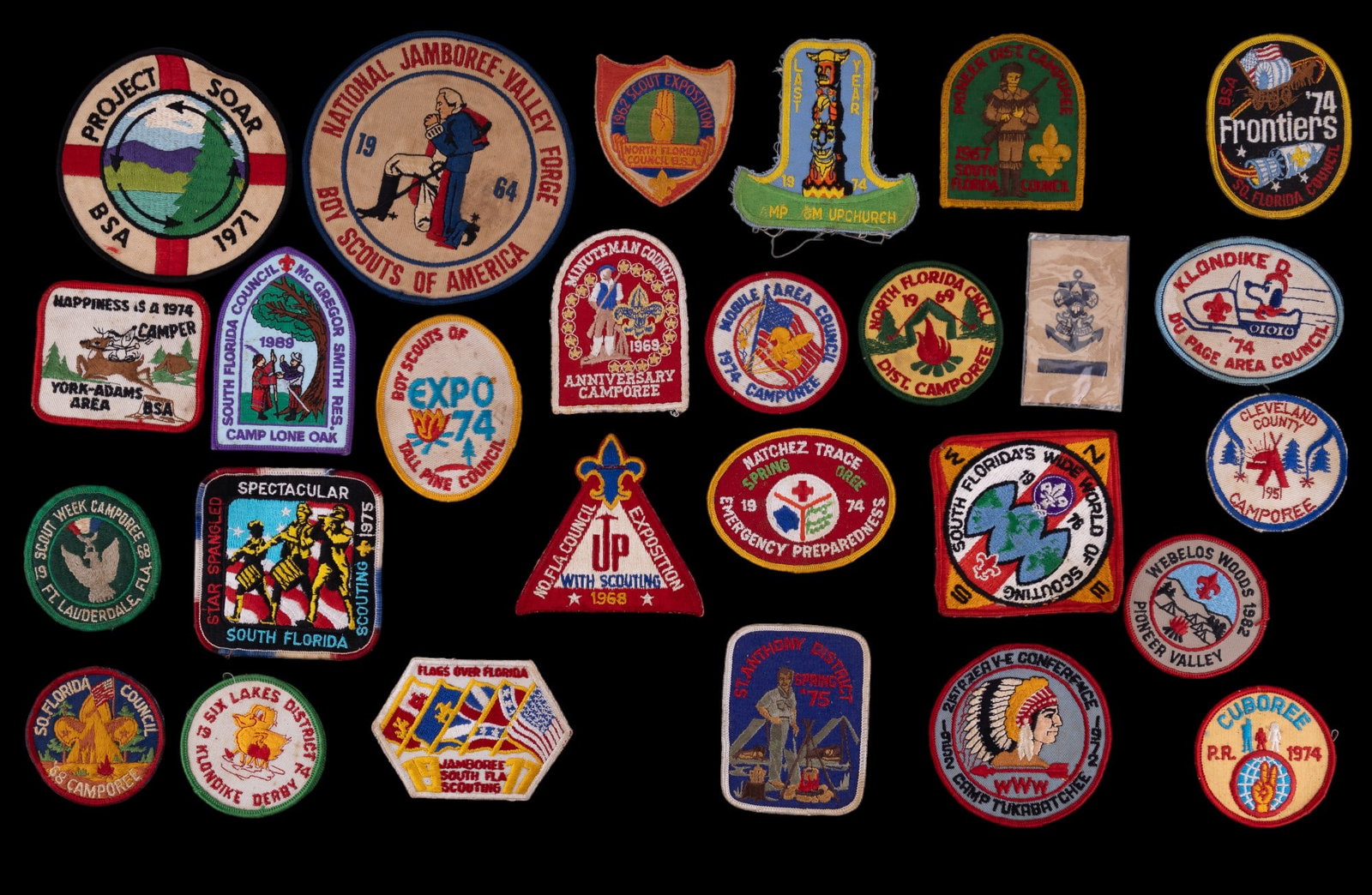 Vintage Boyscout Patches (27 Pc.) (1 of 7)