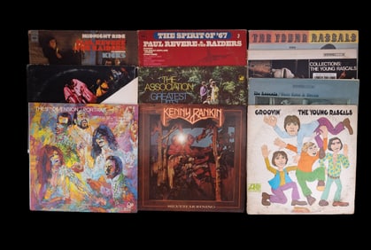The Rascals, 5th Dimension, & Other Vinyl (10)