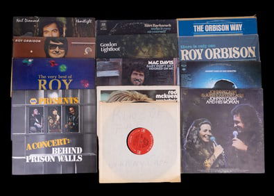 Johnny Cash, Roy Orbison, and Other Vinyl (13)