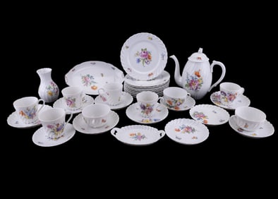 Nymphenburg German Porcelain Set