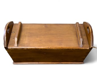 Early 20th C Dough Box with Lid