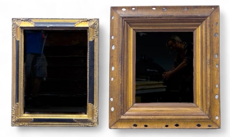 Two Gilded Mirrors