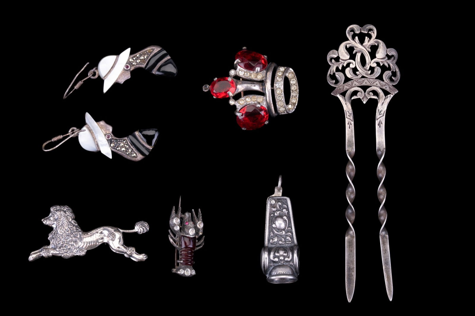 Antique & Vintage Sterling Silver Estate Jewelry (1 of 8)