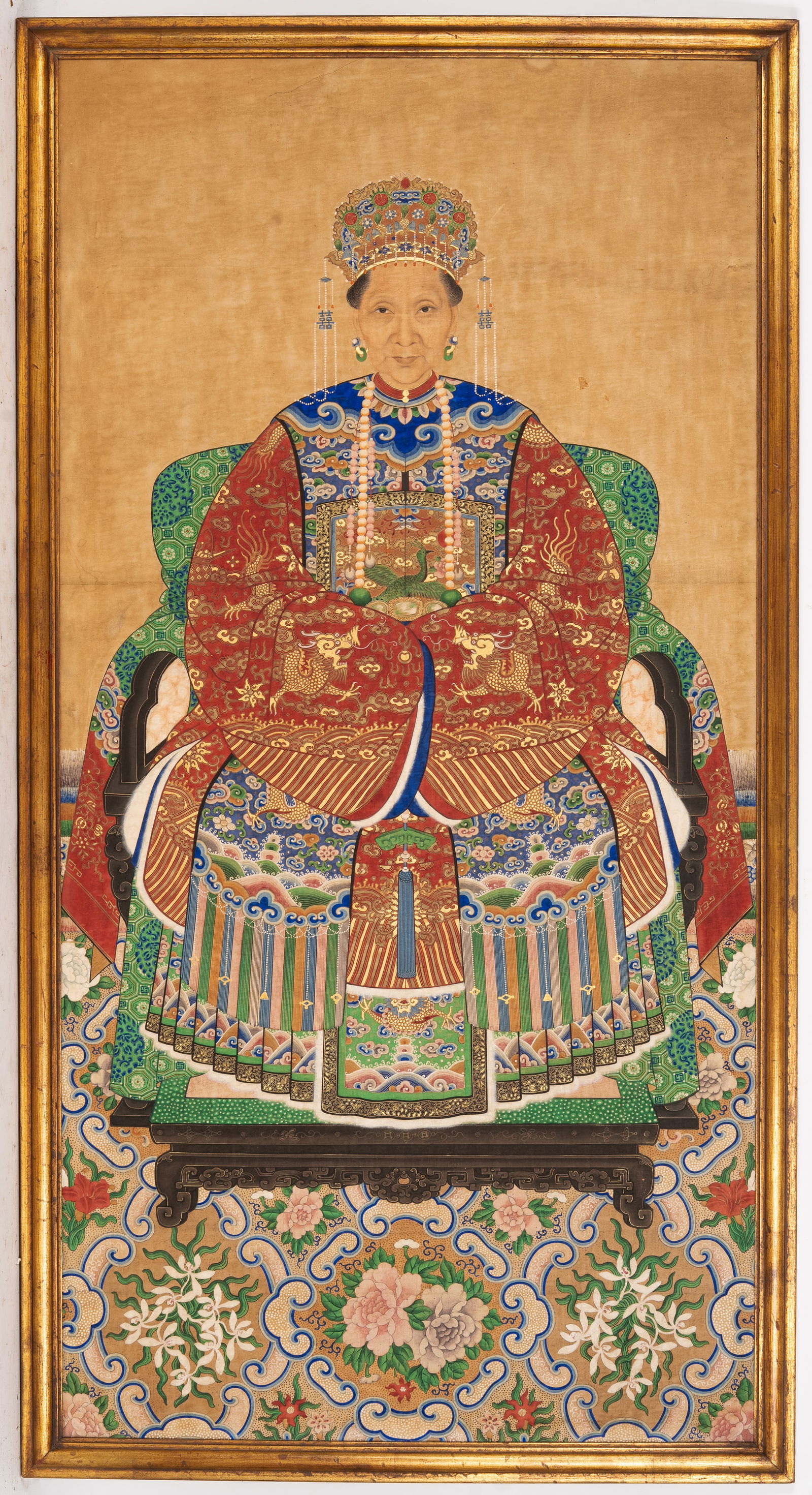 Qing Dynasty Ancestor Portrait (1 of 10)