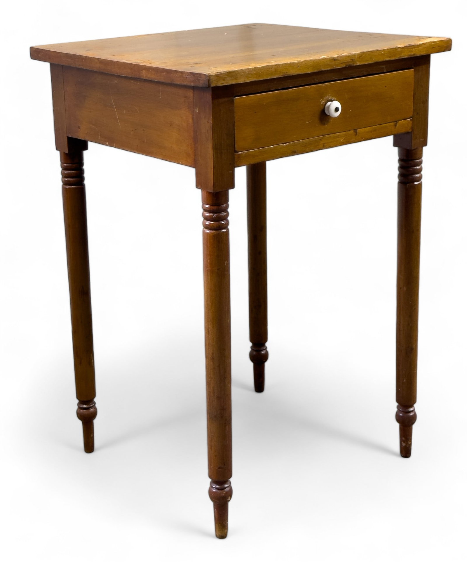 Late 19th C. One Drawer Stand (1 of 7)