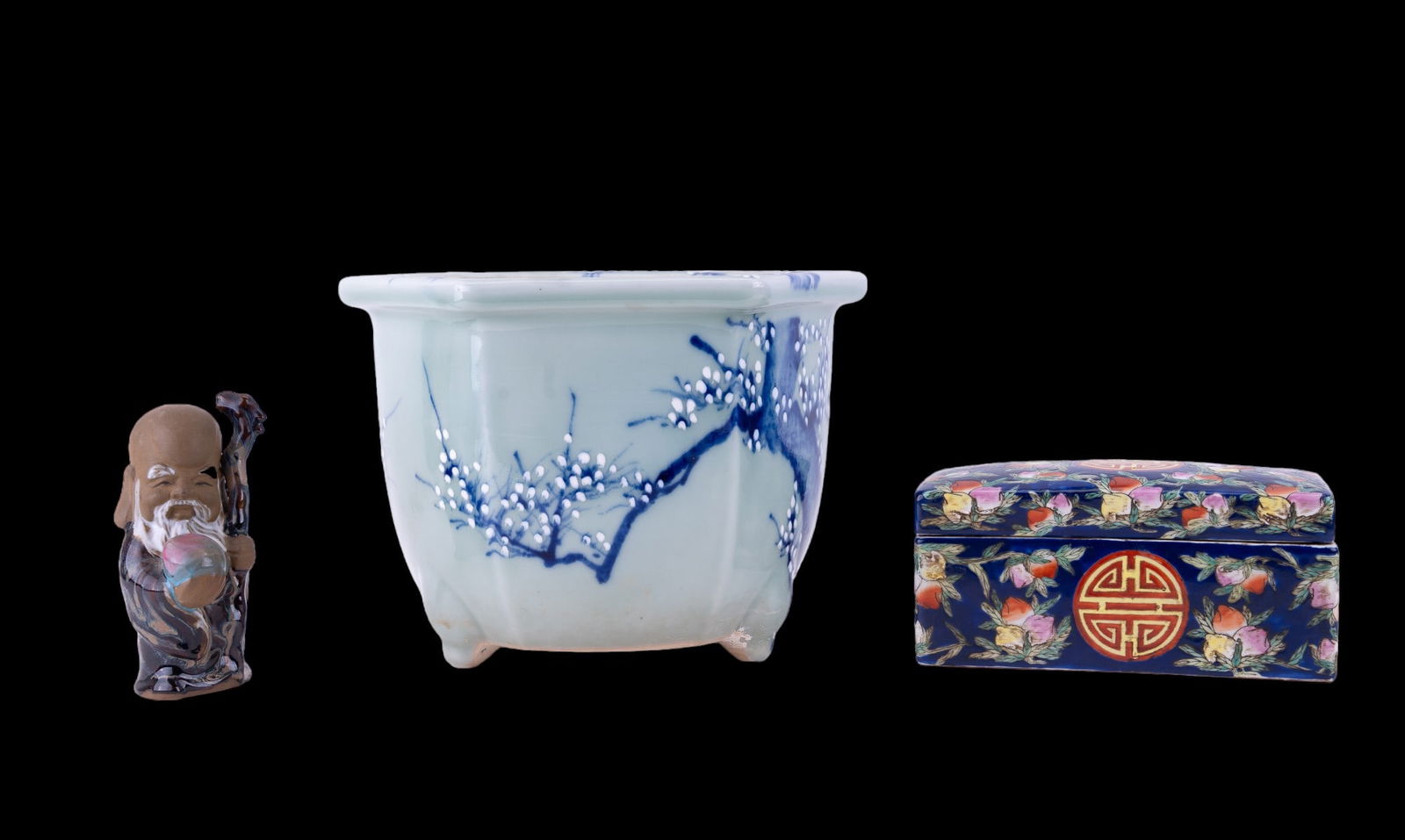 Vintage Asian Porcelain & Stoneware (1 of 13)