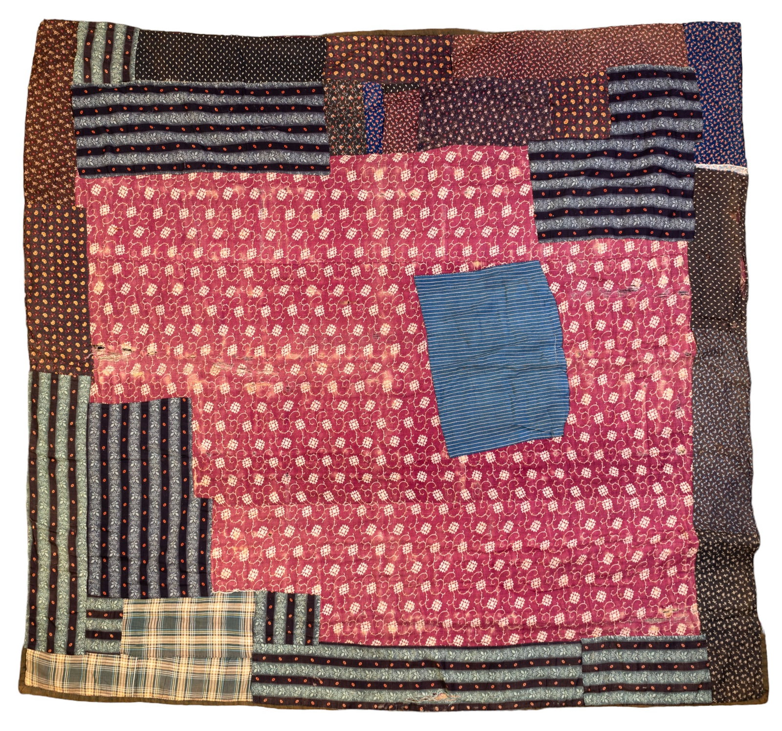 19th C. Quilt Attributed to a Black Family (1 of 10)