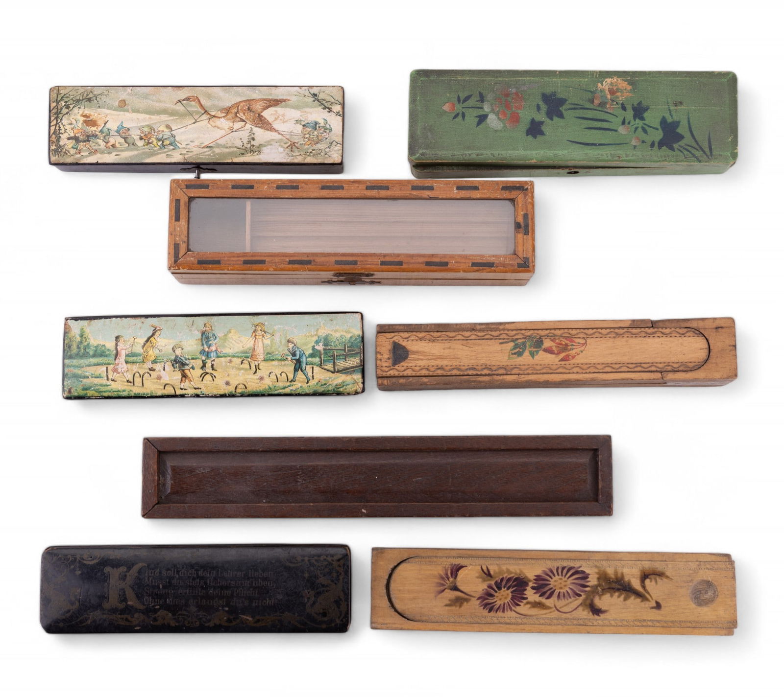 Antique Pencil Boxes (1 of 9)