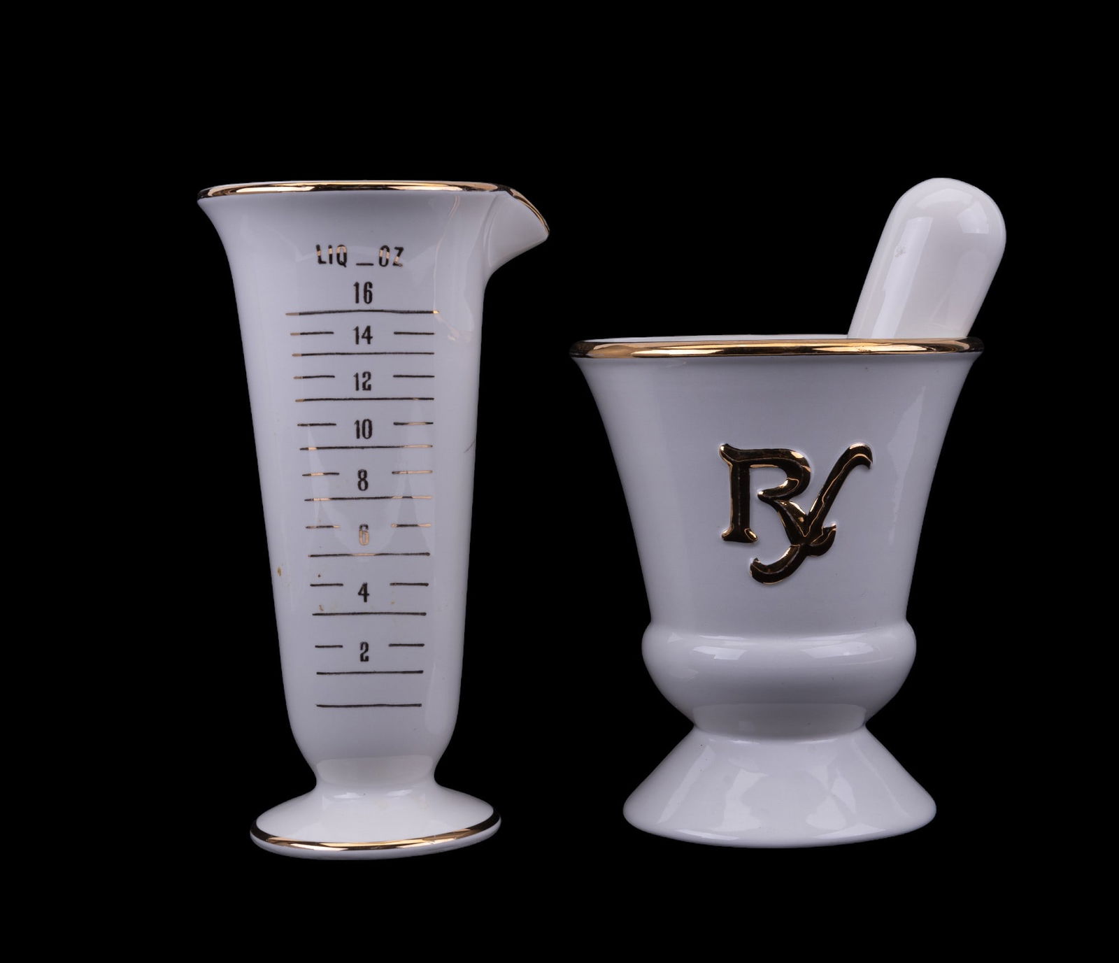 Vintage Porcelain Pharmacy Decoratives (1 of 7)