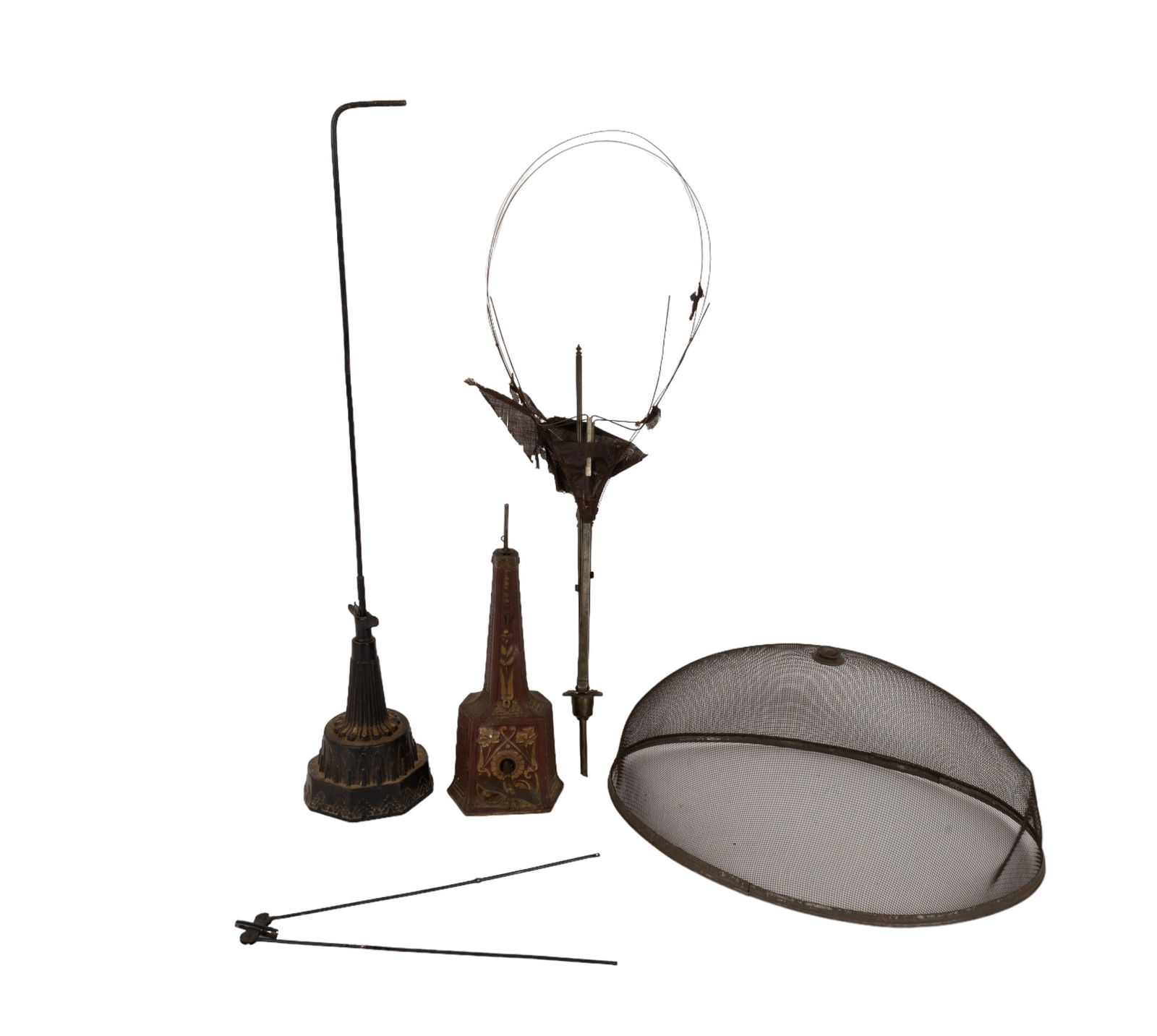 Victorian Clockwork Fly Fan & Cover (1 of 9)