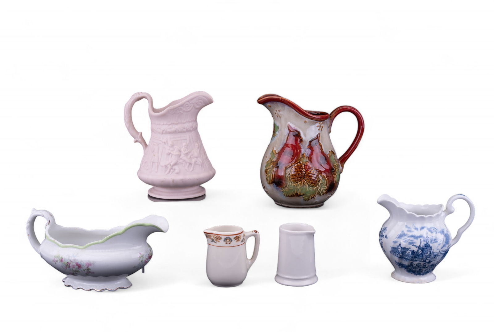 Pink Jasperware Pitcher, Other Pitchers (1 of 10)