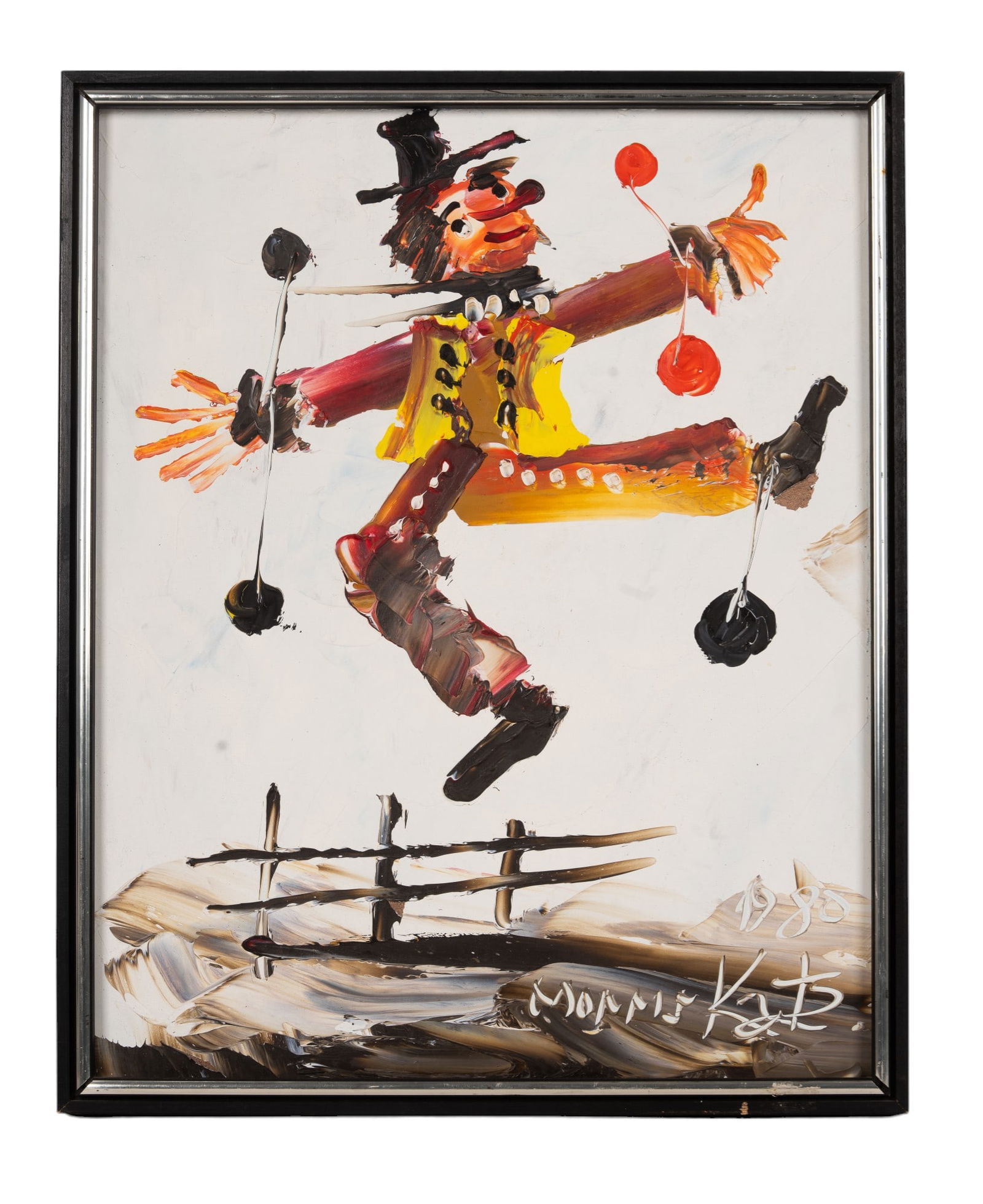Morris Katz Clown Painting (1 of 4)