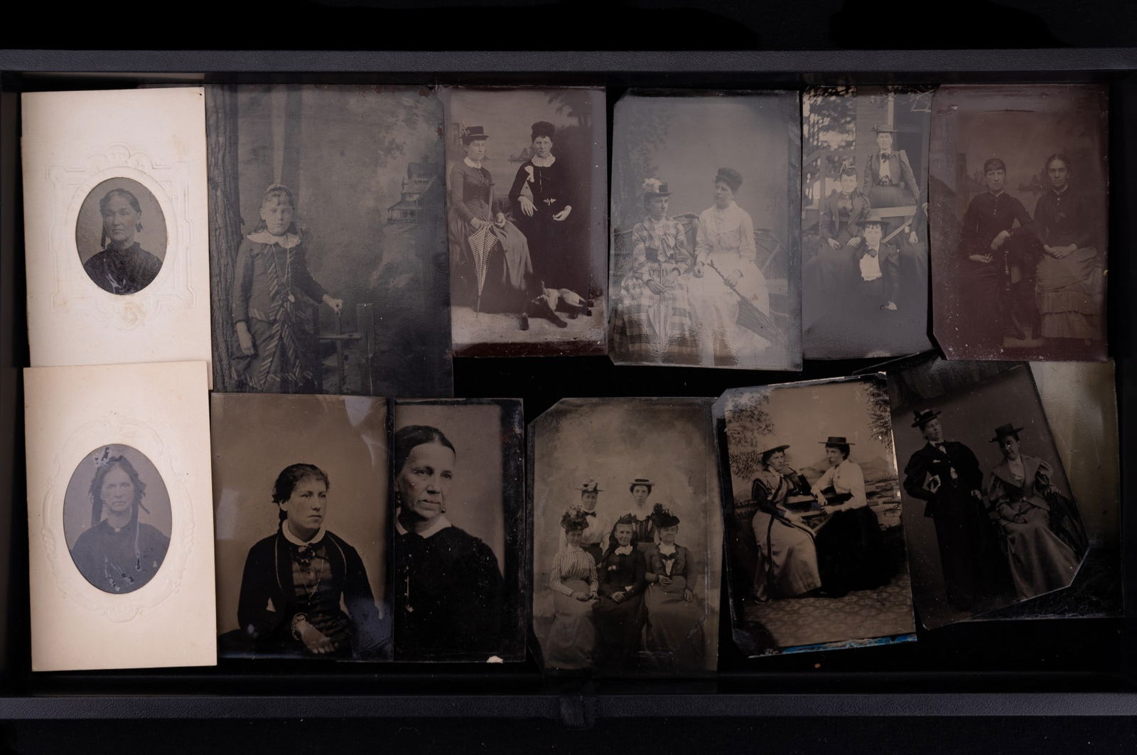 Antique Tintype Photos of Women (1 of 6)