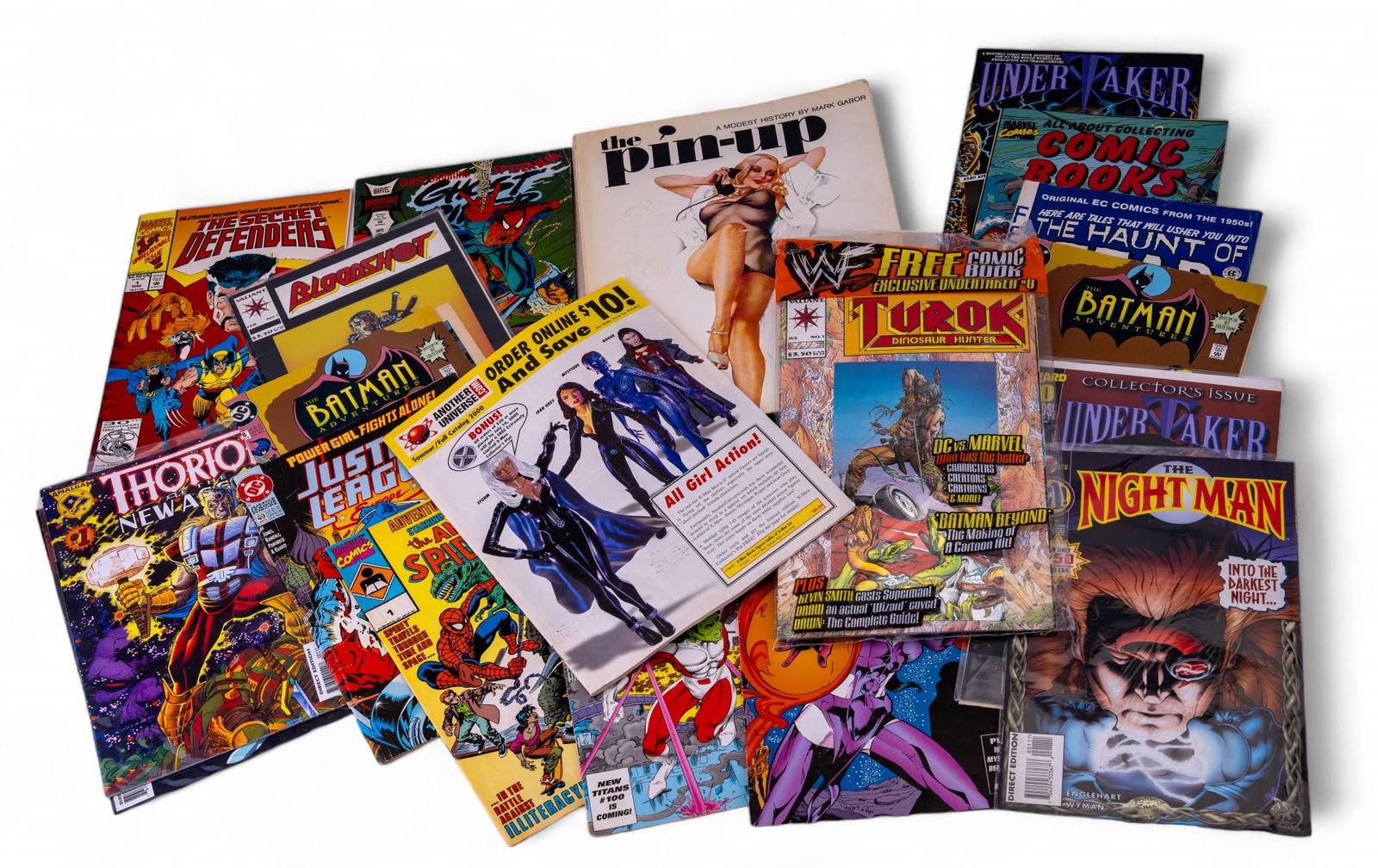 Vintage Comics & Pin-Up Book (1 of 13)