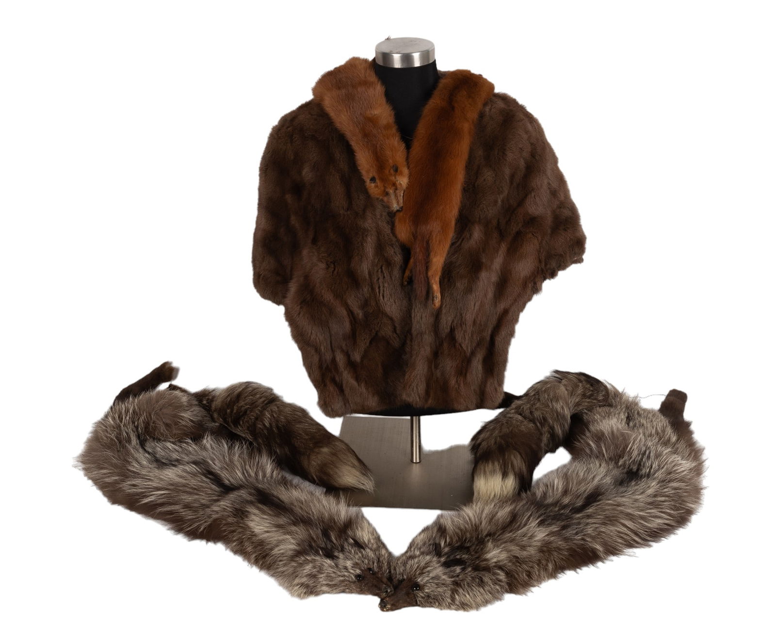 Mink & Fox Fur Stoles (1 of 12)