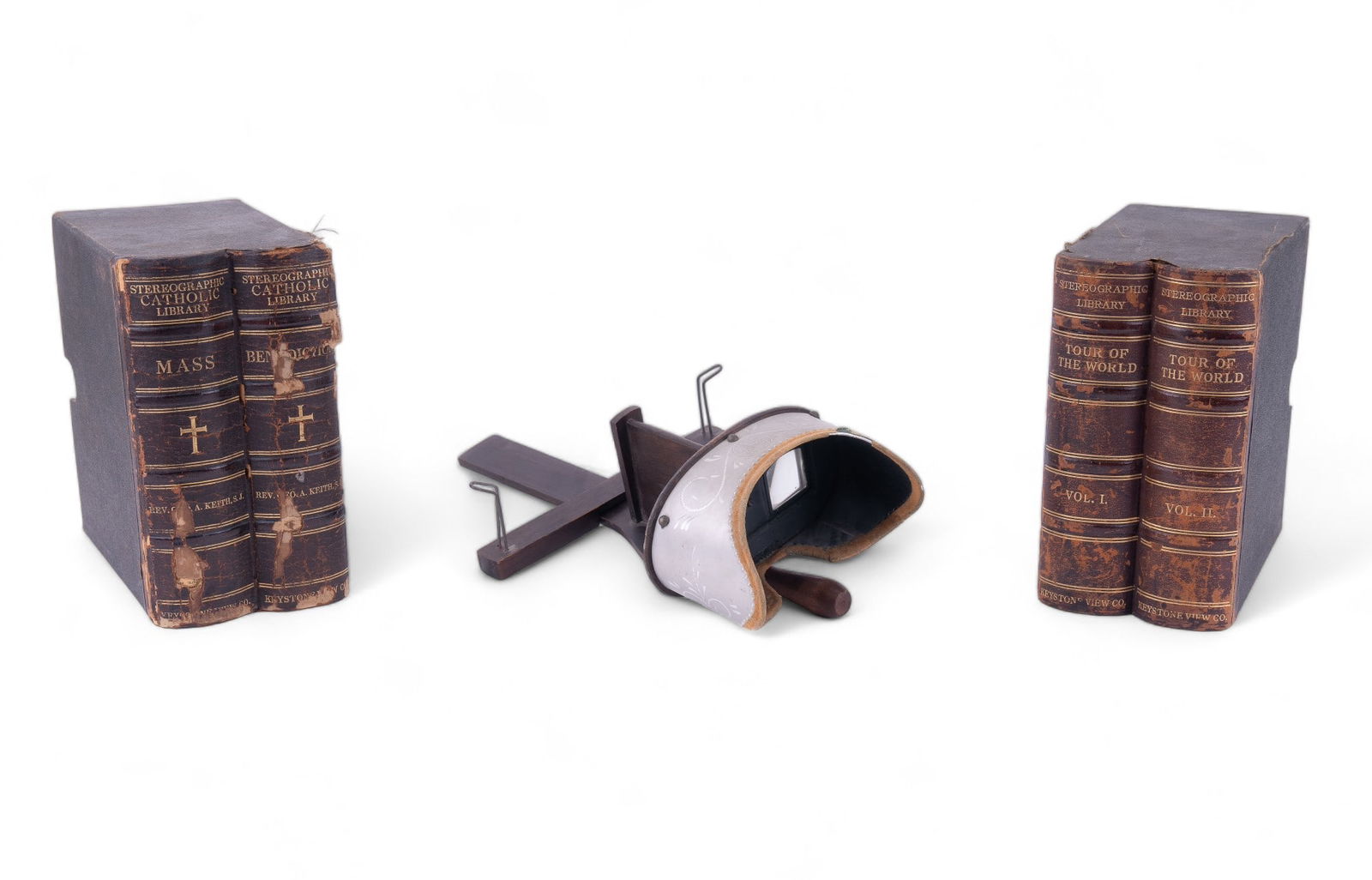 Antique Stereo Viewer & Card Sets (1 of 11)