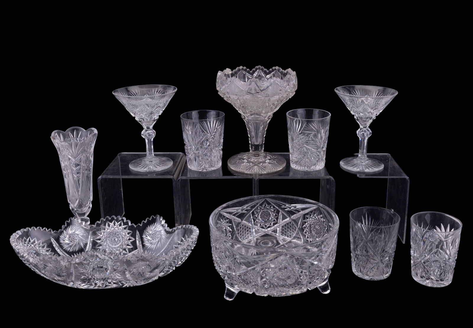 Antique Cut Glass & Crystal (1 of 15)