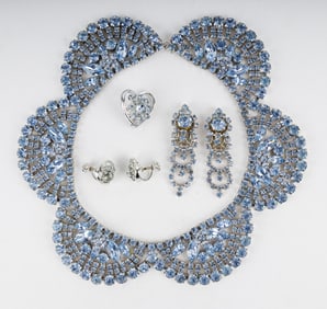 Vintage Costume Rhinestone Jewelry Sets