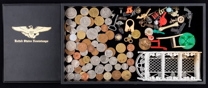 Coins, Tokens, Premiums, Doll Furniture