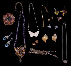 Sterling Silver Amethyst, Joan Rivers, KJL Jewelry