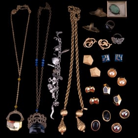 Monet, Saint Laurent, Napier, Sterling Jewelry