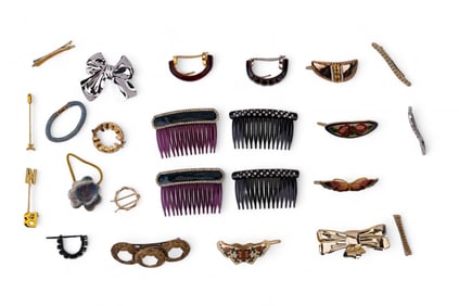 Vintage Hairclips, Picks, Bobby Pins & more