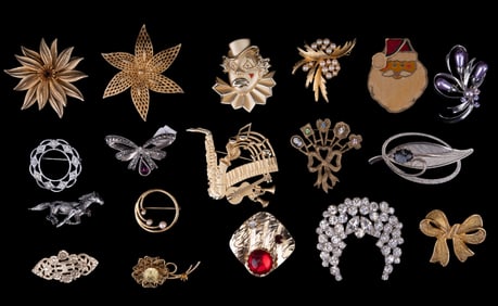 Monet, Capri, AJC, Avon, more Brooches