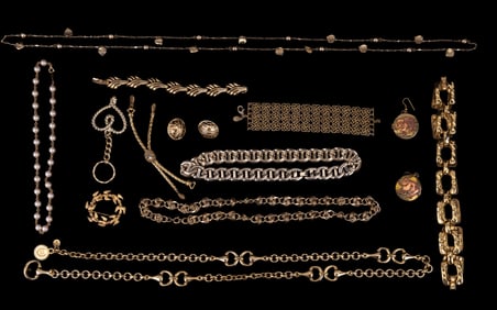 Napier, Gold Tone Costume Jewelry